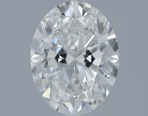 1.0 carat H-SI1 Natūralus Oval Deimantas (1)