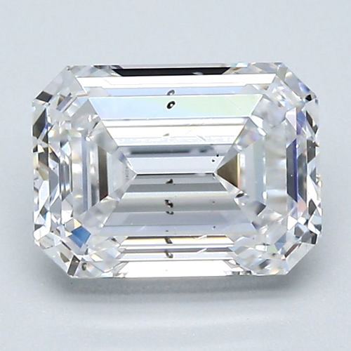 1.9 carat D-SI1 Natūralus Emerald Deimantas (1)