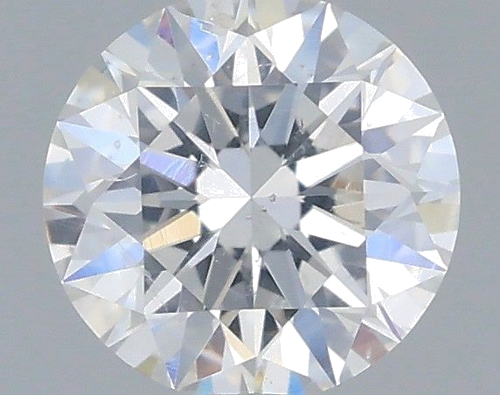 0.32 carat F-SI2 Excellent cut Natūralus Round Deimantas (1)