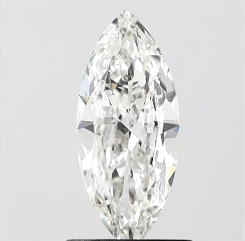 0.9 carat H-SI2 Natūralus Marquise Deimantas (1)