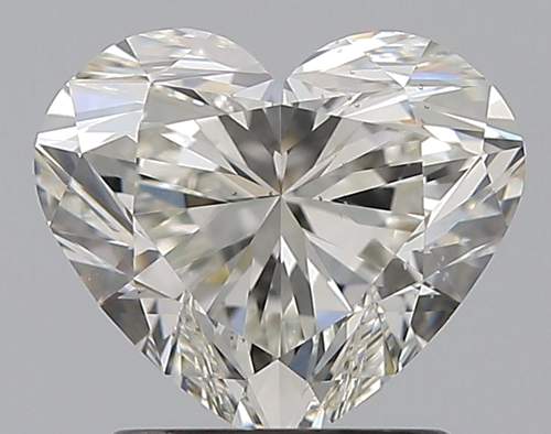 1.53 carat I-VS2 Natūralus Heart Deimantas (1)