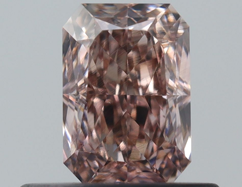 0.41 carat Fancy Pink-SI1 Natūralus Radiant Deimantas (1)