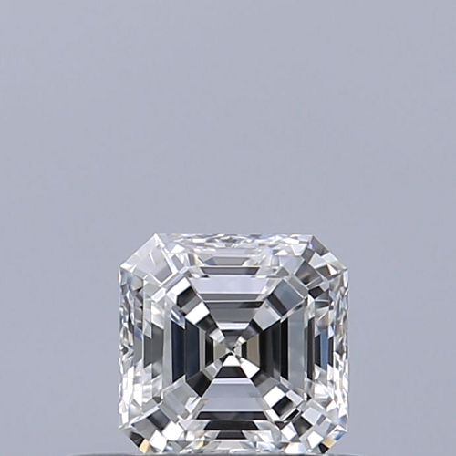 0.34 carat D-IF Natūralus Asscher Deimantas (1)