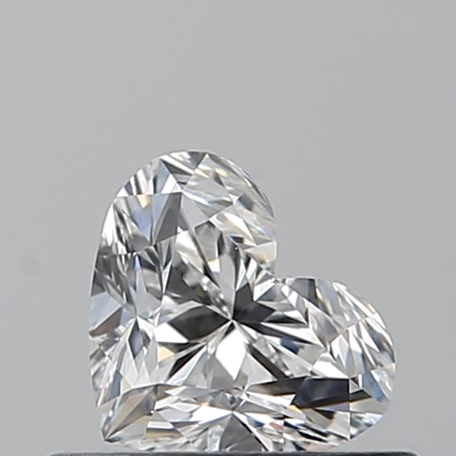 0.5 carat E-VS1 Natūralus Heart Deimantas (1)