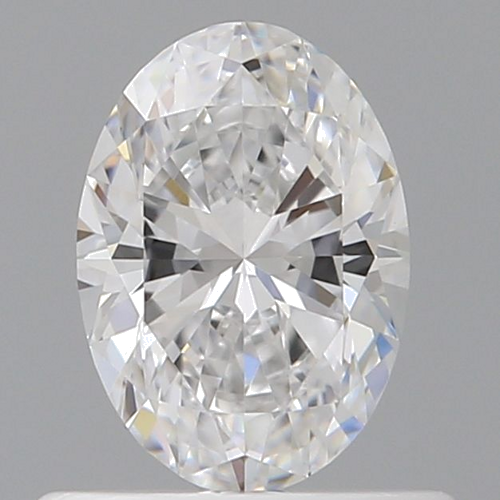 0.56 carat D-VVS2 Natūralus Oval Deimantas (1)