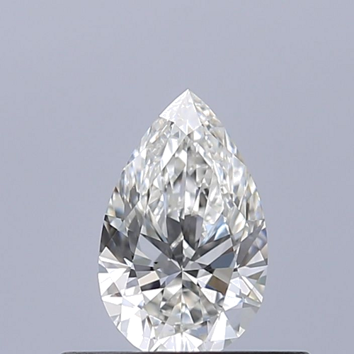 0.32 carat G-IF Natūralus Pear Deimantas (1)