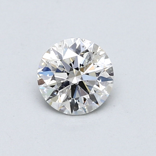 0.58 carat G-SI2 Excellent cut Natūralus Round Deimantas (1)