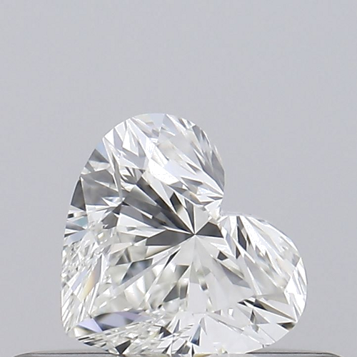 0.27 carat I-VVS2 Natūralus Heart Deimantas (1)
