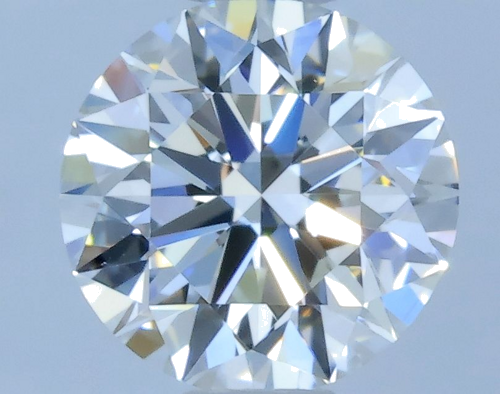 0.5 carat G-VVS1 Excellent cut Natūralus Round Deimantas (1)