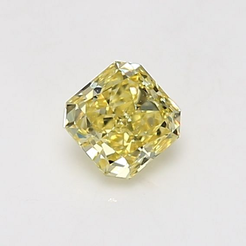0.56 carat Fancy Intense Yellow-SI1 Natūralus Radiant Deimantas (1)