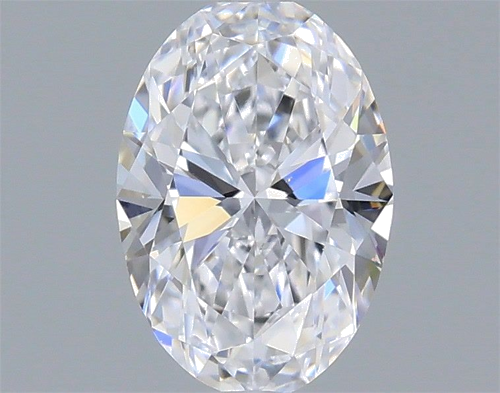 0.5 carat D-VS2 Natūralus Oval Deimantas (1)