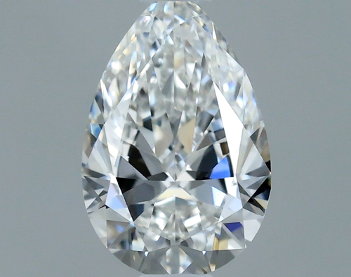 0.33 carat E-IF Natūralus Pear Deimantas (1)