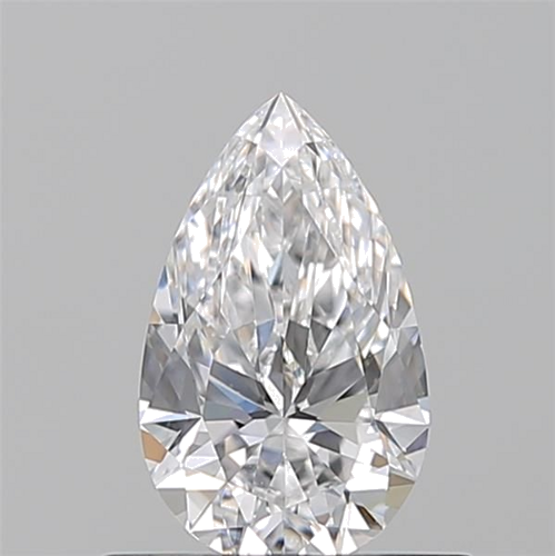 0.53 carat E-VS1 Natūralus Pear Deimantas (1)