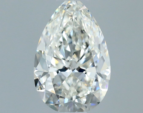 0.53 carat H-IF Natūralus Pear Deimantas (1)