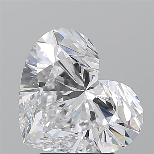 3.54 carat D-SI1 Natūralus Heart Deimantas (1)