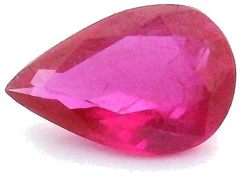 0.32 carat RED Pear Rubinas (1)