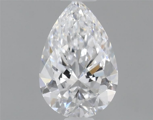 0.4 carat D-IF Natūralus Pear Deimantas (1)
