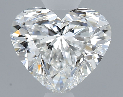 0.6 carat F-VS2 Natūralus Heart Deimantas (1)