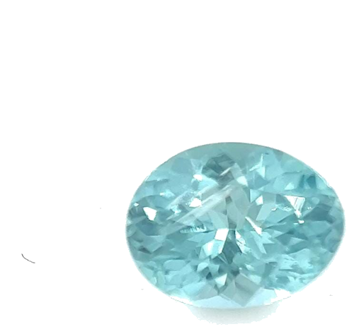 0.69 carat BLUE Oval Tourmaline (1)