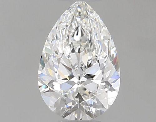 0.44 carat G-VVS1 Natūralus Pear Deimantas (1)