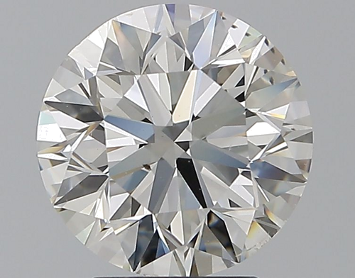 3.0 carat I-SI1 Excellent cut Natūralus Round Deimantas (1)
