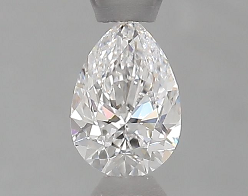 0.4 carat D-VVS2 Natūralus Pear Deimantas (1)