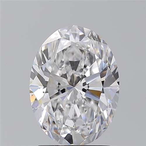 2.2 carat D-VS2 Natūralus Oval Deimantas (1)