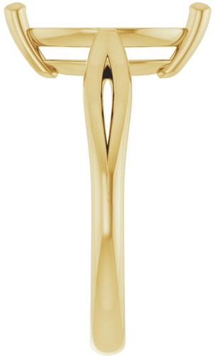 Sužadėtuvių Žiedas „Solitaire“ 14k yellow gold Marquise 12mm x 6mm (4)