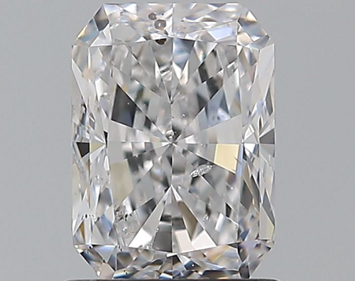 1.2 carat D-SI2 Natūralus Radiant Deimantas (1)