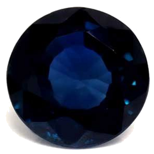 0.6 carat BLUE Round Safyras (1)