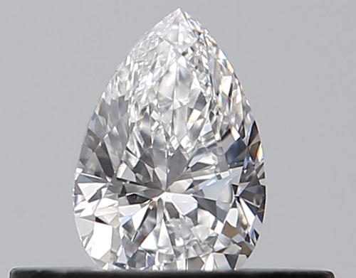 0.28 carat D-VS1 Natūralus Pear Deimantas (1)
