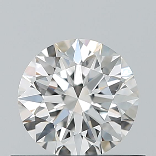 0.52 carat F-VVS2 Excellent cut Natūralus Round Deimantas (1)