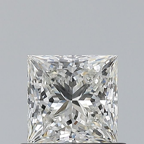 0.71 carat H-VVS1 Natūralus Princess Deimantas (1)