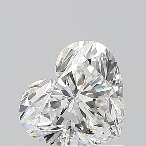 0.9 carat G-VS2 Natūralus Heart Deimantas (1)