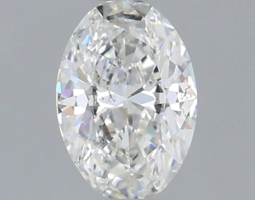 0.4 carat H-SI1 Natūralus Oval Deimantas (1)