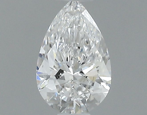 0.3 carat D-VS2 Natūralus Pear Deimantas (1)
