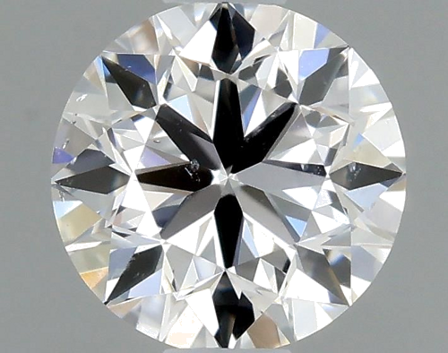 0.4 carat D-SI1 Very Good cut Natūralus Round Deimantas (1)