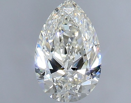 0.5 carat I-IF Natūralus Pear Deimantas (1)