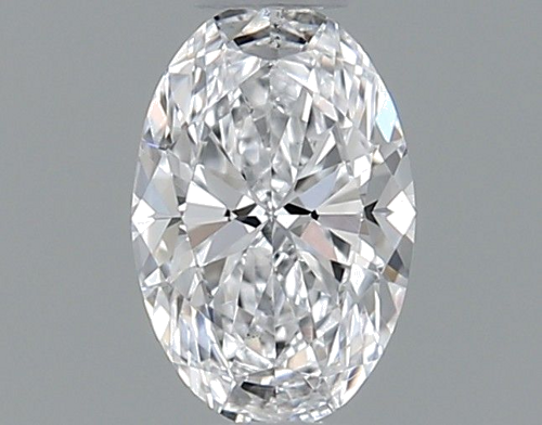0.4 carat D-SI1 Natūralus Oval Deimantas (1)