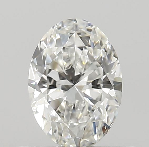0.36 carat F-SI1 Natūralus Oval Deimantas (1)