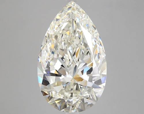 5.08 carat I-VVS2 Natūralus Pear Deimantas (1)