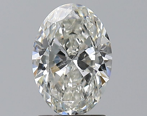 1.7 carat I-SI2 Natūralus Oval Deimantas (1)