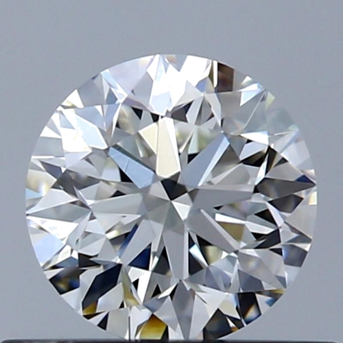 0.51 carat H-IF Very Good cut Natūralus Round Deimantas (1)