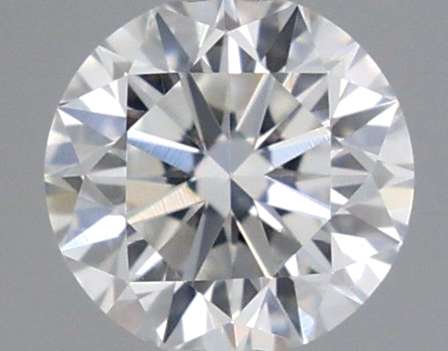 0.21 carat G-VVS2 GD cut Natūralus Round Deimantas (1)