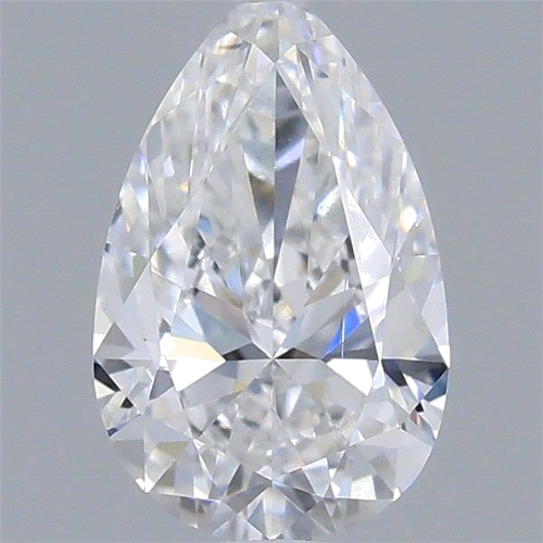 0.5 carat D-SI1 Natūralus Pear Deimantas (1)
