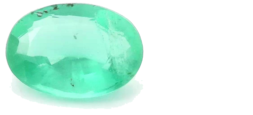0.67 carat GREEN Oval Smaragdas (1)
