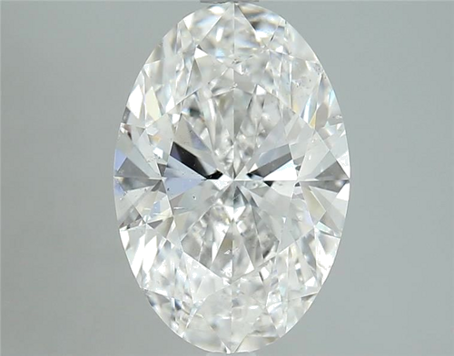 3.14 carat F-SI2 Natūralus Oval Deimantas (1)