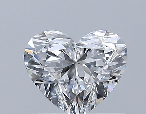 0.58 carat E-VS1 Natūralus Heart Deimantas (1)