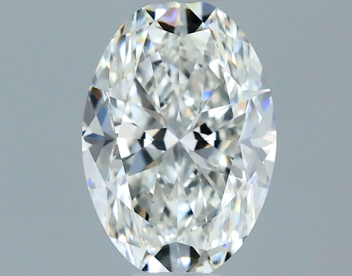 0.4 carat G-VVS2 Natūralus Oval Deimantas (1)