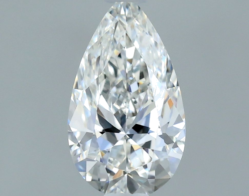 0.4 carat G-VS1 Natūralus Pear Deimantas (1)